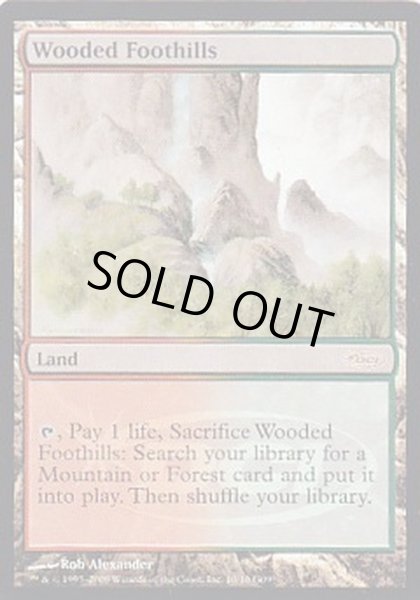 画像1: (FOIL)樹木茂る山麓/Wooded Foothills《英語》【Judge Promos】 (1)