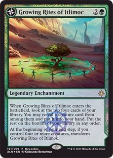 MTG アズカンタの探索 Buy a Box プロモ Foil】《アズカンタの探索/Search for Azcanta》/《水没遺跡