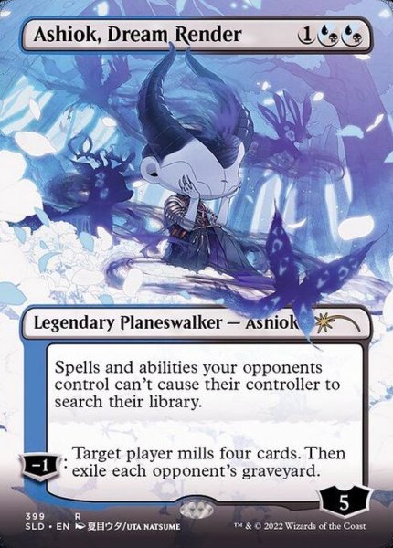 画像1: (FOIL)(399)夢を引き裂く者、アショク/Ashiok, Dream Render《英語》【SLD】 (1)
