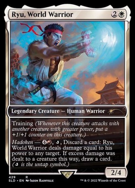 画像1: (FOIL)(429)Ryu, World Warrior《英語》【SLD】 (1)