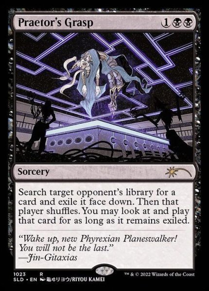 画像1: (FOIL)(1023)法務官の掌握/Praetor's Grasp《英語》【SLD】 (1)