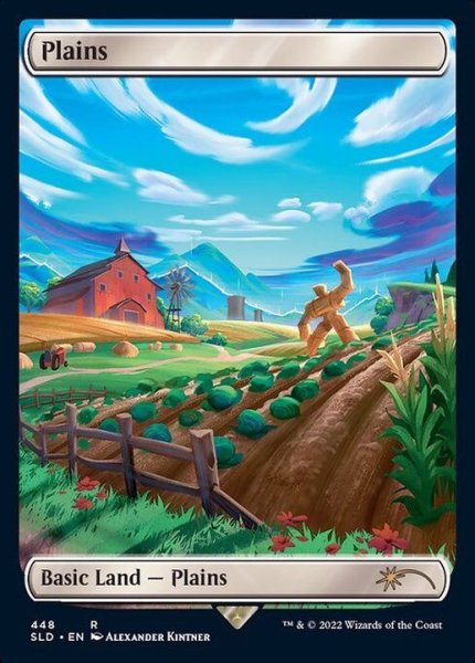 画像1: (FOIL)(448)平地/Plains《英語》【SLD】 (1)