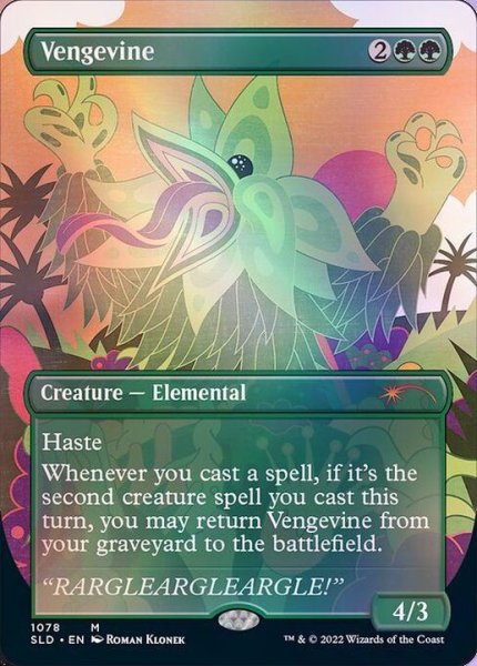 画像1: (FOIL)(1078)復讐蔦/Vengevine《英語》【SLD】 (1)