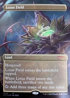 【foil】睡蓮の原野　英語　4枚セット MTG 睡蓮の原野/Lotus Field 英語版foil 星景 - メルカリ