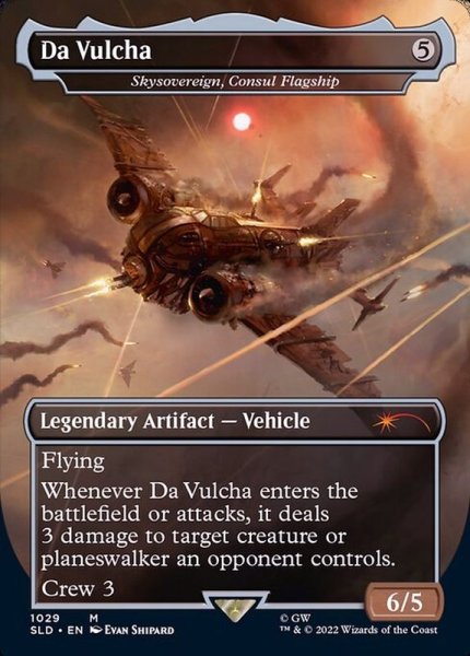 画像1: [EX+](1029)Da Vulcha　//　領事の旗艦、スカイソブリン/Skysovereign, Consul Flagship《英語》【SLD】 (1)