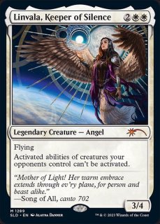 mtg 静寂の守り手、リンヴァーラ foil 日本語版 静寂の守り手、リンヴァーラ/Linvala, Keeper of Silence》[ROE