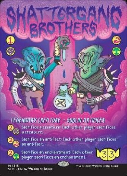 画像1: (1315)破砕団の兄弟/Shattergang Brothers《英語》【SLD】 (1)