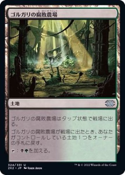 画像1: (FOIL)ゴルガリの腐敗農場/Golgari Rot Farm《日本語》【2X2】 (1)