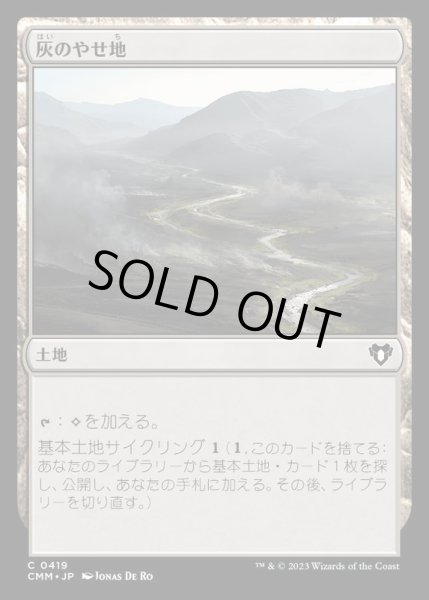 画像1: [EX+](FOIL)灰のやせ地/Ash Barrens《日本語》【CMM】 (1)