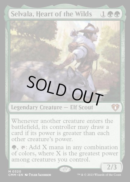 画像1: (FOIL)野生の心、セルヴァラ/Selvala, Heart of the Wilds《英語》【CMM】 (1)