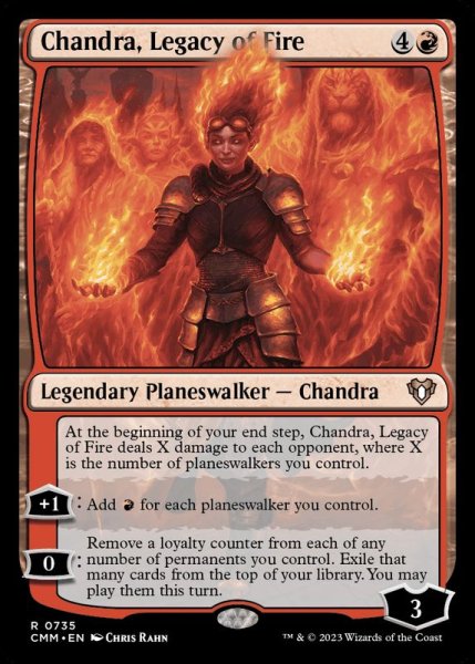 画像1: 火の後裔、チャンドラ/Chandra, Legacy of Fire《英語》【CMM】 (1)
