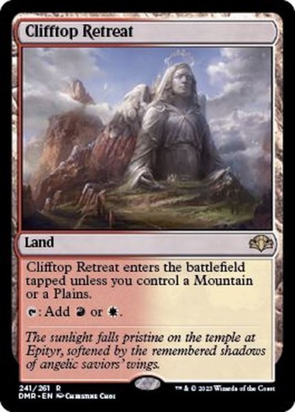 画像1: (FOIL)断崖の避難所/Clifftop Retreat《英語》【DMR】 (1)