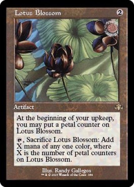 画像1: [EX+](FOIL)(旧枠仕様)水蓮の花/Lotus Blossom《英語》【DMR】 (1)
