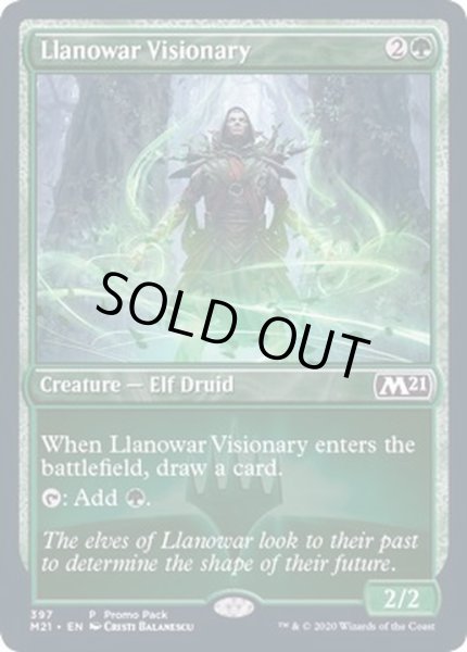 画像1: ラノワールの幻想家/Llanowar Visionary《英語》【Promo Pack】 (1)