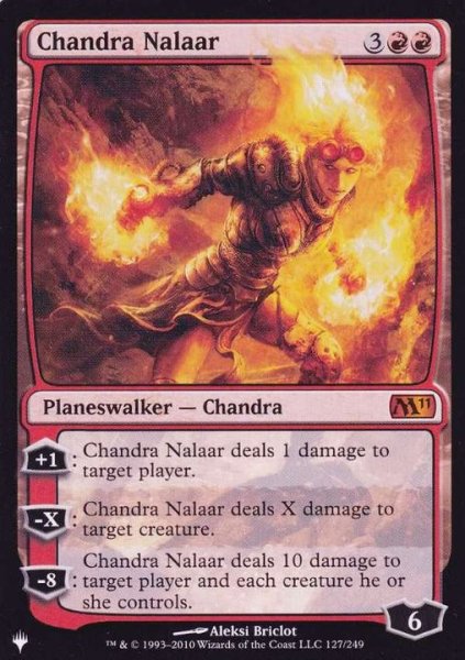 画像1: [EX+]チャンドラ・ナラー/Chandra Nalaar《英語》【Reprint Cards(The List)】 (1)