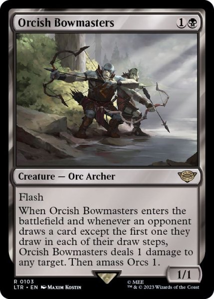 画像1: (FOIL)オークの弓使い/Orcish Bowmasters《英語》【LTR】 (1)