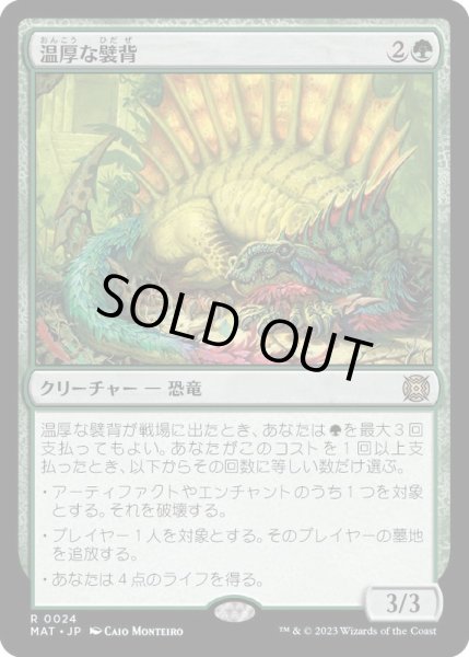 画像1: [EX+](FOIL)温厚な襞背/Tranquil Frillback《日本語》【MAT】 (1)
