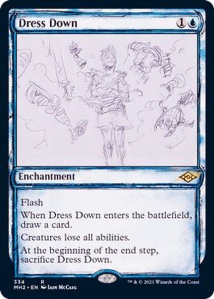画像1: [EX](スケッチアート)激しい叱責/Dress Down《英語》【MH2】 (1)