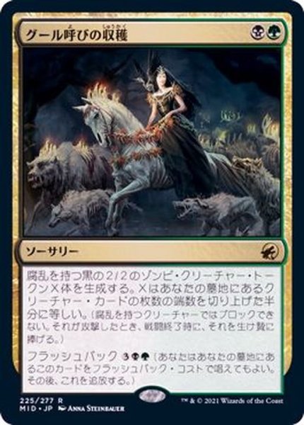 画像1: (FOIL)グール呼びの収穫/Ghoulcaller's Harvest《日本語》【MID】 (1)