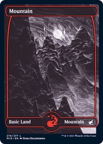 画像1: [EX+](FOIL)(274)山/Mountain《日本語》【MID】 (1)