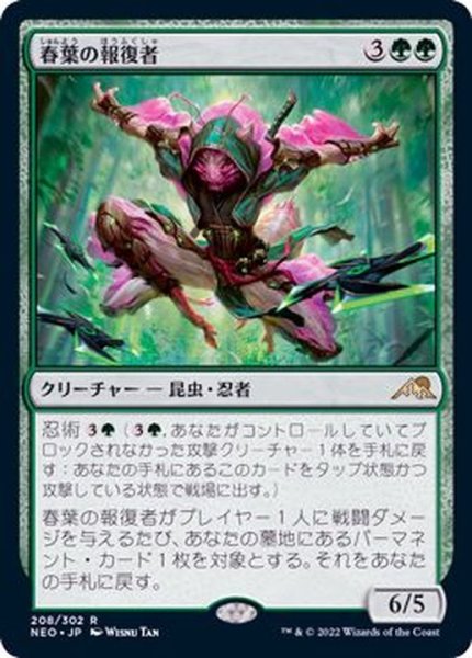 画像1: (FOIL)春葉の報復者/Spring-Leaf Avenger《日本語》【NEO】 (1)