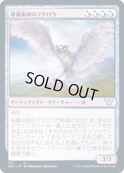 画像1: 秘儀術師のフクロウ/Arcanist's Owl《日本語》【NEC】 (1)