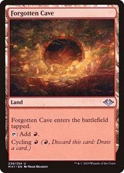 画像1: 忘れられた洞窟/Forgotten Cave《英語》【MH1】 (1)