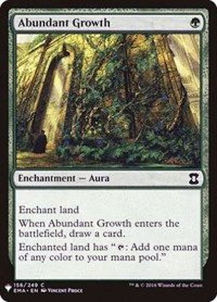 画像1: [EX+]豊かな成長/Abundant Growth《英語》【Reprint Cards(Mystery Booster)】 (1)