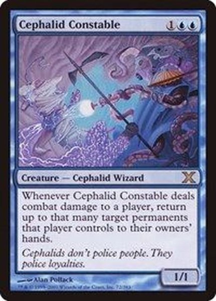 画像1: [EX]セファリッドの警官/Cephalid Constable《英語》【10E】 (1)