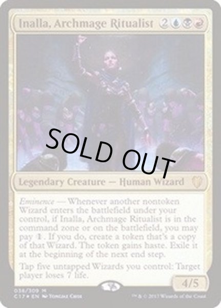 画像1: 儀式の大魔導師、イナーラ/Inalla, Archmage Ritualist《英語》【Commander 2017】 (1)