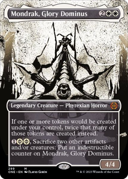画像1: (ショーケース枠)栄光のドミヌス、モンドラク/Mondrak, Glory Dominus《英語》【ONE】 (1)