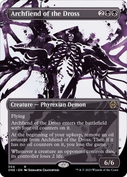 画像1: [EX+](ショーケース枠)ドロスの魔神/Archfiend of the Dross《英語》【ONE】 (1)