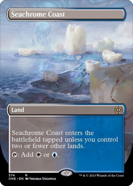 画像1: (フルアート)金属海の沿岸/Seachrome Coast《英語》【ONE】 (1)