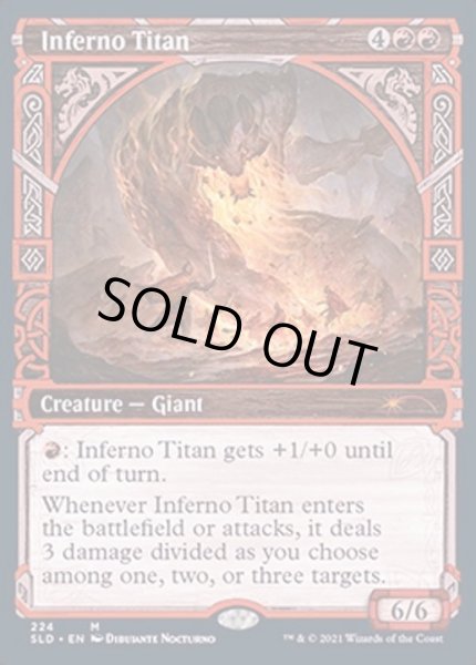 画像1: [EX+]業火のタイタン/Inferno Titan《英語》【SLD】 (1)