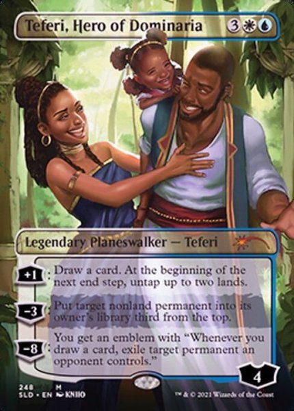 画像1: (FOIL)ドミナリアの英雄、テフェリー/Teferi, Hero of Dominaria《英語》【SLD】 (1)