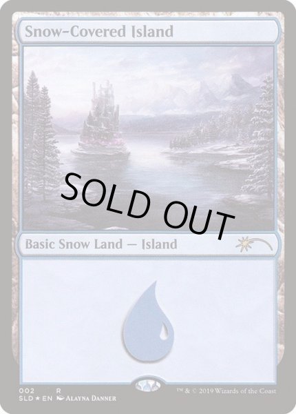画像1: (FOIL)(002)冠雪の島/Snow-Covered Island《英語》【SLD】 (1)