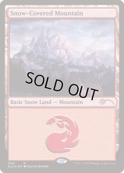 画像1: (FOIL)(004)冠雪の山/Snow-Covered Mountain《英語》【SLD】 (1)