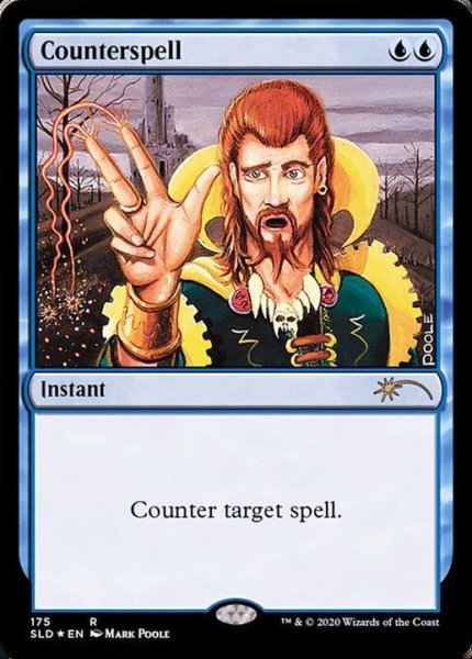 画像1: [EX+](FOIL)対抗呪文/Counterspell《英語》【SLD】 (1)