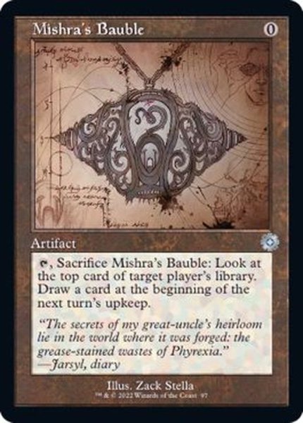 画像1: [EX](設計図)ミシュラのガラクタ/Mishra's Bauble《英語》【BRR】 (1)