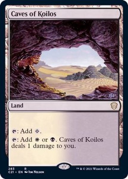 画像1: [EX+]コイロスの洞窟/Caves of Koilos《英語》【Commander 2021】 (1)