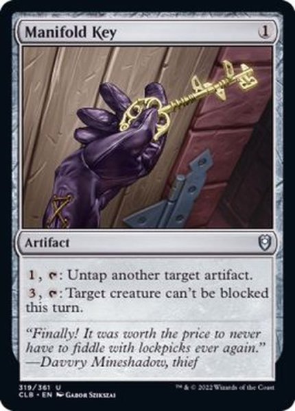 画像1: 多用途の鍵/Manifold Key《英語》【CLB】 (1)