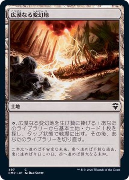 フルアート 広漠なる変幻地 Terramorphic Expanse 日本語 Cmr
