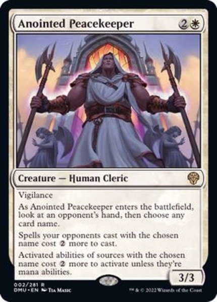 画像1: [EX+]選定された平和の番人/Anointed Peacekeeper《英語》【DMU】 (1)