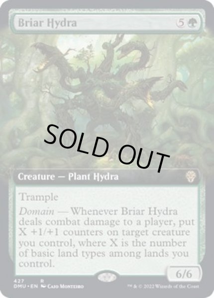 画像1: [EX+](FOIL)(フルアート)茨のハイドラ/Briar Hydra《英語》【DMU】 (1)