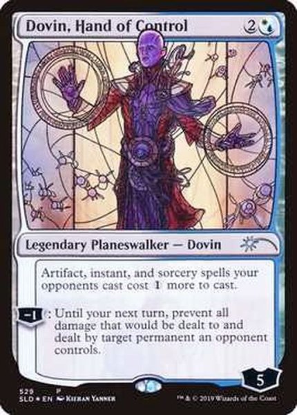 画像1: (FOIL)(529)支配の片腕、ドビン/Dovin, Hand of Control《英語》【SLD】 (1)