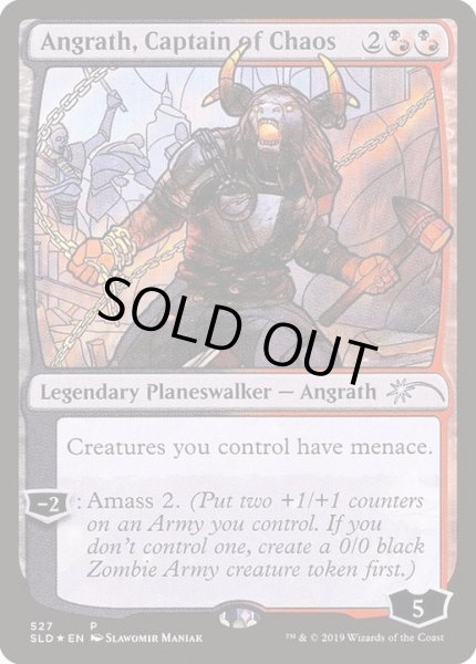 画像1: [EX+](FOIL)(527)混沌の船長、アングラス/Angrath, Captain of Chaos《英語》【SLD】 (1)