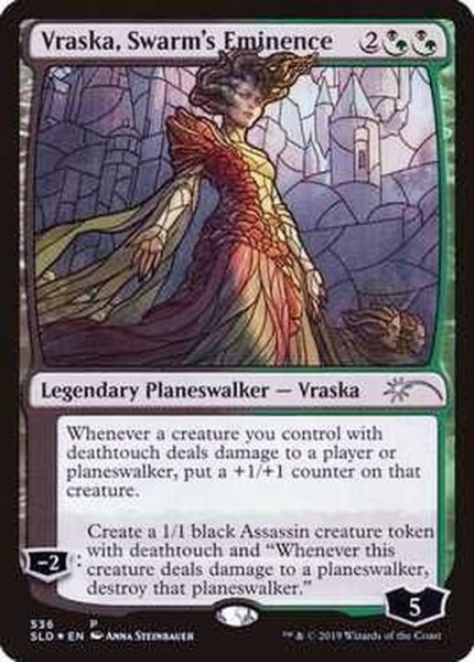 画像1: (FOIL)群集の威光、ヴラスカ/Vraska, Swarm's Eminence《英語》【SLD】 (1)