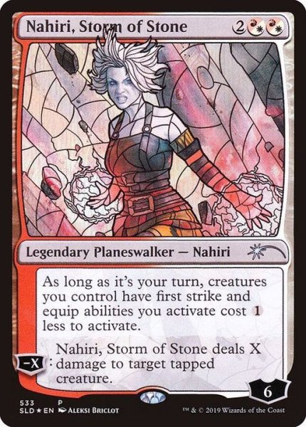 画像1: [EX+](FOIL)石の嵐、ナヒリ/Nahiri, Storm of Stone《英語》【SLD】 (1)