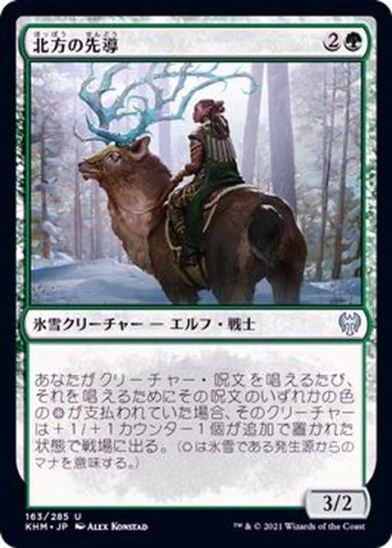 画像1: (FOIL)北方の先導/Boreal Outrider《日本語》【KHM】 (1)