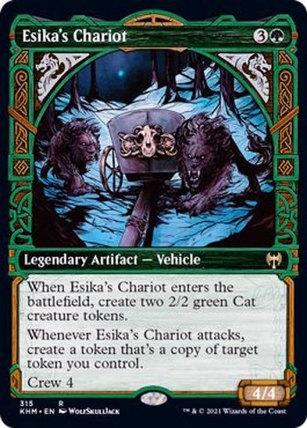 画像1: [EX+](FOIL)(ショーケース枠)エシカの戦車/Esika's Chariot《英語》【KHM】 (1)